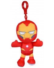 Privjesak za ključeve Whitehouse Leisure Marvel: Avengers - Iron Man (plišani), 13 cm -1