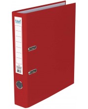 Registrator Colori - 5 cm, crveni, bez metalnih rubova
