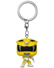 Privjesak za ključeve Funko Pocket POP! Television: Mighty Morphin Power Rangers - Yellow Ranger -1