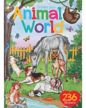 Knjiga s naljepnicama Depesche - Životinjski svijet -1