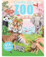 Knjiga s naljepnicama Depesche - Napravite vlastiti zoološki vrt -1