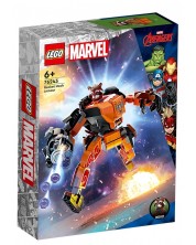 Konstruktor LEGO Marvel Super Heroes - Raketin robotski oklop (76243) -1