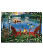 Set za slikanje akrilnim bojama Royal - Jezero, 39 х 30 cm -1