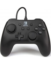 Kontroler PowerA - Wired Controller, žični, za Nintendo Switch, Black Matte 