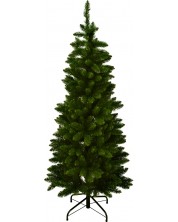 Božićno drvce s metalnom bazom H&S - 150 cm, F59.5 cm, zeleno -1