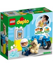 Кonstruktor LEGO Duplo Town - Policijski motocikl (10967) -1