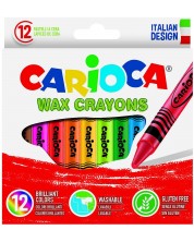 Komplet perivih pastela Carioca - Wax crayons, 12 boja