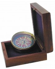Kompas suvenir Sea Club - U drvenoj kutiji -1