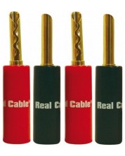 Konektori Real Cable - BFA6020, 4 komada, raznobojni
