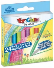 Set voštanih pastela Toy Color - 24 boje -1