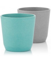Set čaša Reer, 2 komada, plava i siva -1