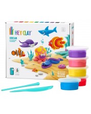 Set za modeliranje s glinom Hey Clay - Ocean -1