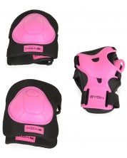 Set dječjih štitnika Byox - H110, Class A, Pinky, do 25 kg -1