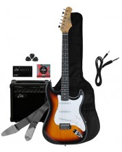 Komplet električne gitare s dodacima EKO - EG-11, Sunburst -1