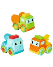 Komplet kamiona Simba Toys ABC - Press and Go,  asortiman