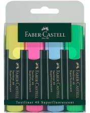 Set tekst markera Faber-Castell 48 - 4 boje