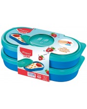 Set kutija za hranu Maped Concept Kids - Plava, 150 ml, 2 komada