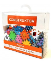 Konstrukcijski set s vafl kockama Marioinex - 140 dijelova -1