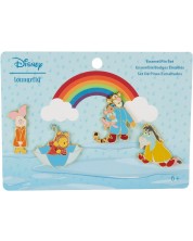 Set bedževa Loungefly Disney: Winnie the Pooh and Friends - Rainy Day -1