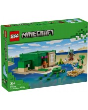 Konstruktor LEGO Minecraft - Kuća za kornjače na plaži (21254)