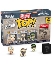 Set mini figurica Funko Bitty POP! Animation: Avatar: The Last Airbender - 4-Pack (Series 1) -1