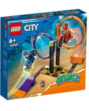 Konstruktor LEGO City-  Stuntz, Izazov kaskaderskog vrtenja (60360) -1