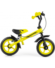 Bicikl za ravnotežu Milly Mally - Dragon, žuti