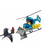 Set figurica Schleich Dinosaurs - Helikopter za lov dinosaurusa