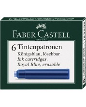 Set punila za penkalo Faber-Castell - Plava, 6 komada