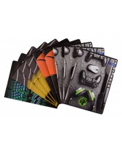 Set od 10 bilježnica Spree Games - A4, 62 lista, široki redovi