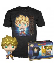 Set Funko POP! Collector's Box: Animation - Dragon Ball Z (Son Goku) (Metallic) (Special Edition), veličina M