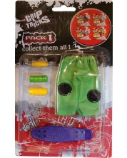 Set igračaka za prste Grip&Trick –  Penny Board, ljubičasti -1