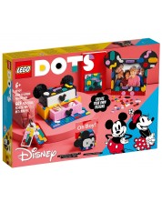Konstruktor LEGO Dots - Mickey Mouse i Minnie Mouse, Kutija za školske projekte (41964)