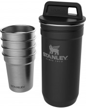 Set čaše Stanley - The Nesting, posuda, 4 šalice, crna