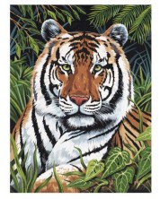 Set za slikanje akrilnim bojama Royal - Tigar, 22 х 30 cm