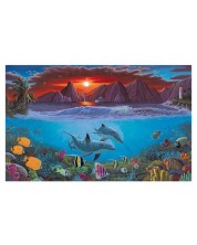 Set za slikanje akrilnim bojama Royal - Život u oceanu, 39 х 30 cm -1