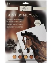 Set za slikanje po brojevima Grafix - Konj