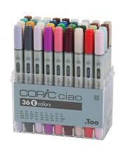 Set markera Too Copic Ciao - Set E, 36 boja