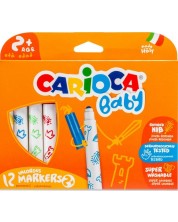 Set markera u boji Carioca Baby - 12 boja