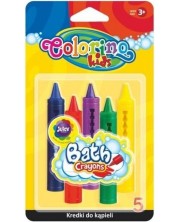 Set pastela za kupaonicu Colorino Kids - 5 boja
