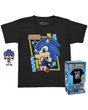 Set Funko POP! Collector's Box: Games - Sonic (Flocked)