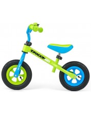 Bicikl za ravnotežu Milly Mally - Dragon Air, zeleni/plavi -1