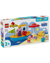 Konstrukcijski set LEGO Duplo - Peppa Pig putovanje čamcem (10432)