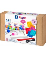 Komplet gline Staedtler Fimo Soft - Basic XXL, 46 dijelova