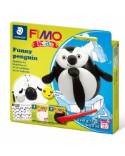 Set polimerske gline Staedtler Fimo Kids - Pingvin