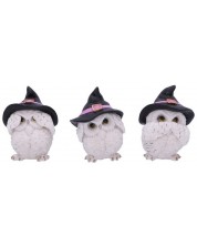 Set kipića Nemesis Now Adult: Humor - Three Wise Feathered Familiars, 9 cm