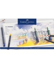 Set olovki u boji Faber-Castell Goldfaber - 36 boja, u metalnoj kutiji