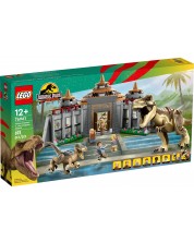 Konstruktor LEGO Jurassic World - Centar za posjetitelje s Rexom i Raptorom (76961) -1