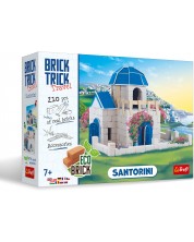 Konstruktor Trefl Brick Trick Travel - Kuća na Santoriniju -1