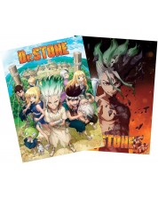 Set mini postera GB eye Animation: Dr. Stone - Group & Artwork -1